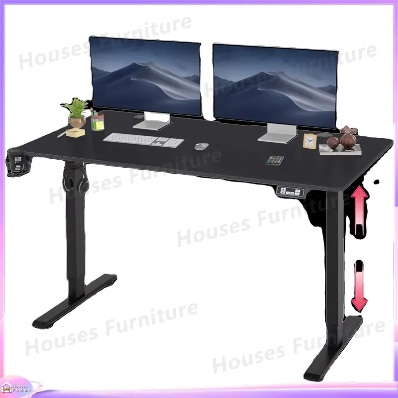 Desk Setup Pc And Laptop - Grand bureau de jeu pour ordinateur